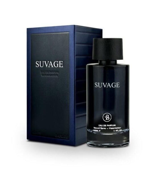Suvage Eau De Parfum Natural Spray for Men - 100ml (3.4 OZ)