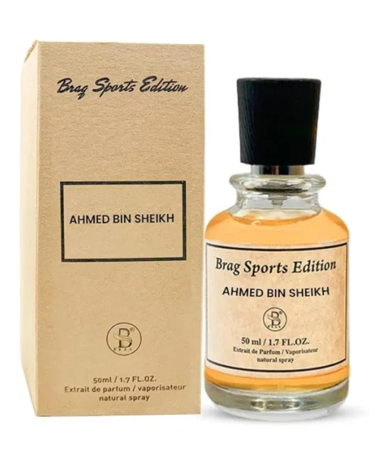 Ahmed Bin Sheikh by B BRAG 50ml Extrait de Parfum bottle and box