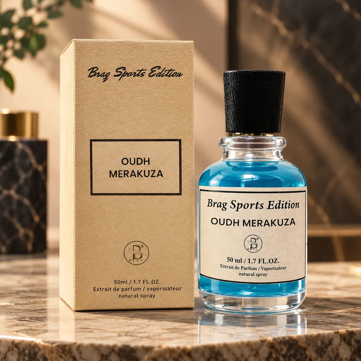 Oudh Merakuza by B BRAG® – 50ml Extrait de Parfum - Image 3